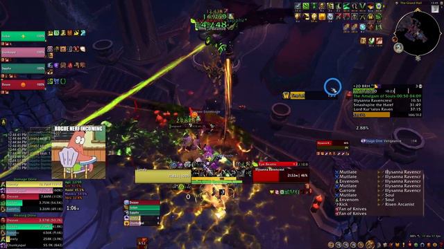 Over 300k Overall DPS | Assassination rogue | +20 Black Rook Hold смотреть онлайн
