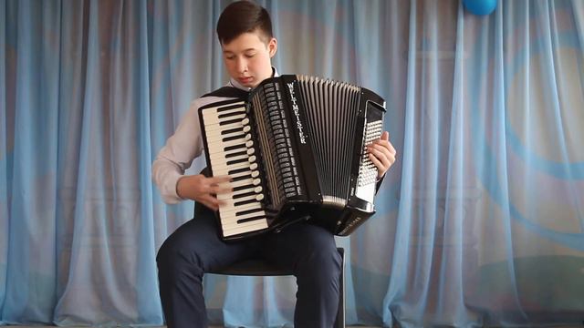 Галиев Рамис аккордеон "Этюд" смотреть онлайн