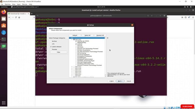 Downloading and Installing Qt & Tools for Ubuntu смотреть онлайн