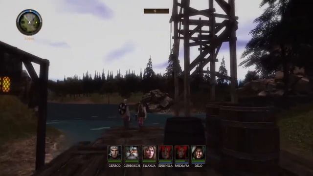 Realms of Arkania Blade of Destiny HD - Explore the small village Bodon смотреть онлайн