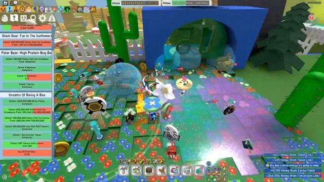 Симулятор Пчеловода, убил улитку, мини обновление, Bee Swarm Simulator смотреть онлайн