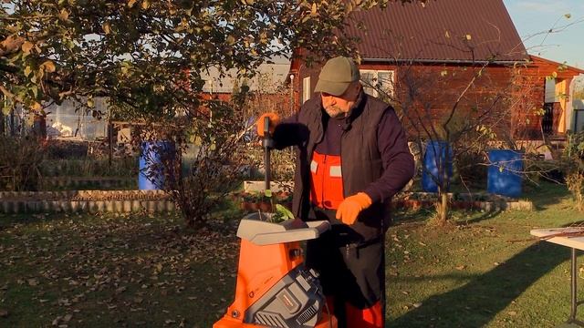 Полезный инструмент для дачи: садовый измельчитель веток — DAEWOO DSR 2700E смотреть онлайн