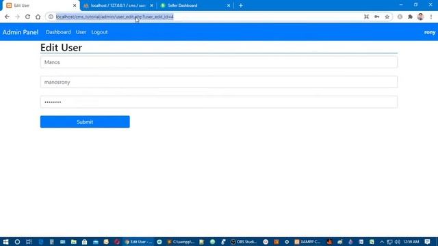 How to Update data using php mysql | Content Management System(CMS) Tutorial | Part-11 смотреть онлайн