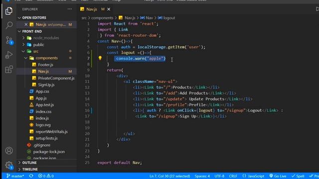 MERN Stack Project Part 13 - Logout Tutorial in Node js | Node js Logout Tutorial | #MERNStack смотреть онлайн
