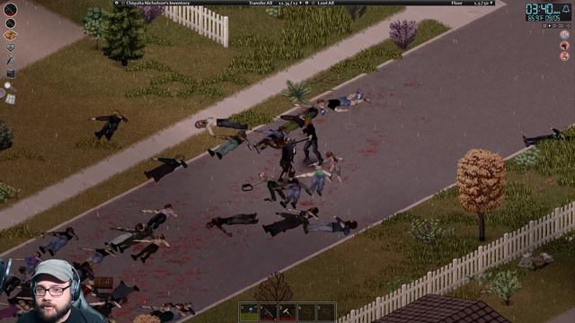 Police Station And School Loot ! | Project Zomboid Very High Population - Chiquita Nicholson's Stor смотреть онлайн