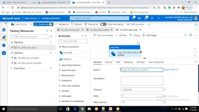 Azure Data Factory || Filter activity in azure data factory || Dynamic Copy in azure data factory смотреть онлайн