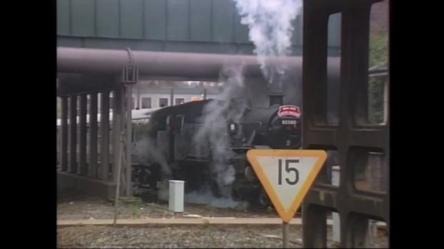 Epic Steam Train Fail At Exeter: 80080 (& 80079) Cannot Make The Grade - 1st May 1994. #steamtrains
