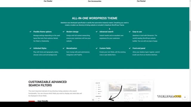 IdealAuto - Car Dealer and Services WordPress Theme car dealers rental Build Website смотреть онлайн