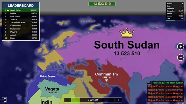 This Was My LUCKIEST Match EVER?! Territory Games io - Territorial IO смотреть онлайн
