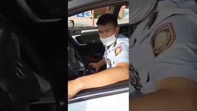 Спящий полицейский = беззащитный полицейский. Костанай. (уволен) смотреть онлайн