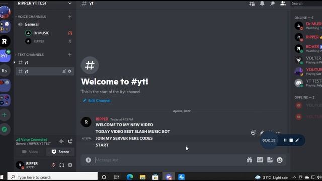 How To Make Slash Command Music Bot | DISCORD смотреть онлайн