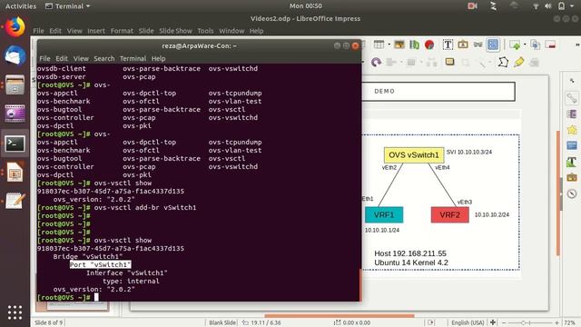 Open Virtual Switch (OVS)