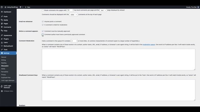 Using WordPress - Comment Moderation смотреть онлайн