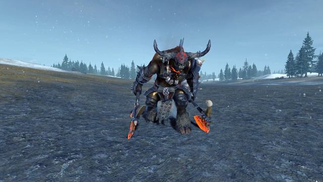 Taurox The Brass Bull IDLE ANIMATIONS. The Silence & The Fury. Total War Warhammer 2. смотреть онлайн