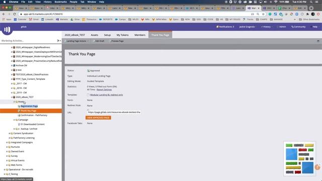 Setting up a gated content program in Marketo смотреть онлайн