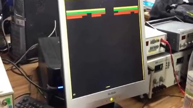 CPLD based Arcade Game - Atari's Breakout (1976) смотреть онлайн