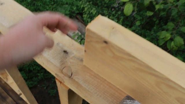 Строим Дровник: Стропильная система, Обрешетка смотреть онлайн