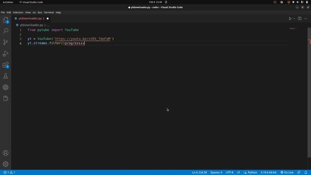 youtube video downloader || pytube || python project #python #youtube #dkcoder смотреть онлайн