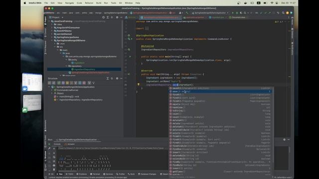 SpringDataMongoDB Repository смотреть онлайн