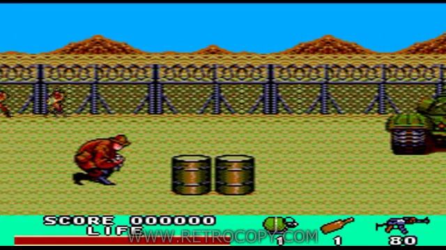 Rambo III (Sega Master System) - RetroCopy Intro смотреть онлайн