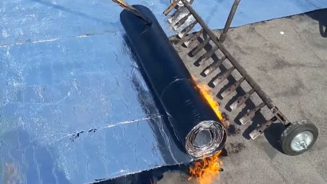 Укладка Фольгоизола методом наплавления смотреть онлайн