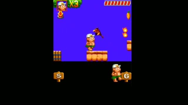 ADVENTURE ISLAND (Java game) jar game смотреть онлайн