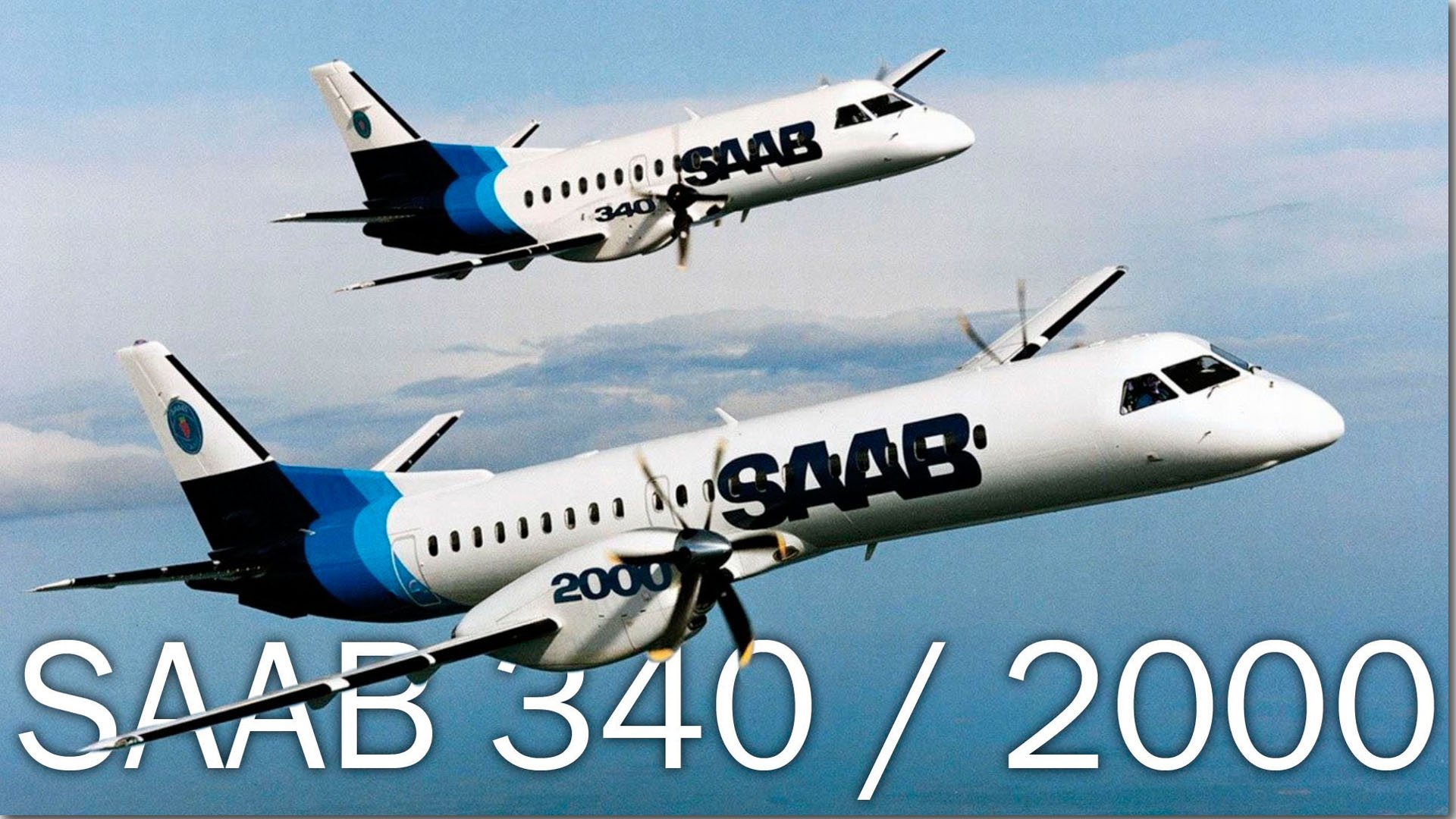 Saab 340 / 2000 - крылатые маршрутки смотреть онлайн
