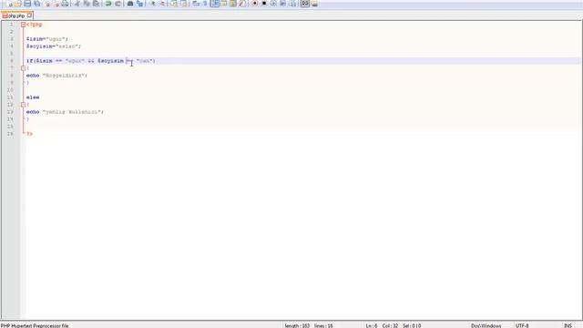 Php İf Else смотреть онлайн