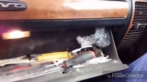 Убираем щель бардачка ГАЗ 3110