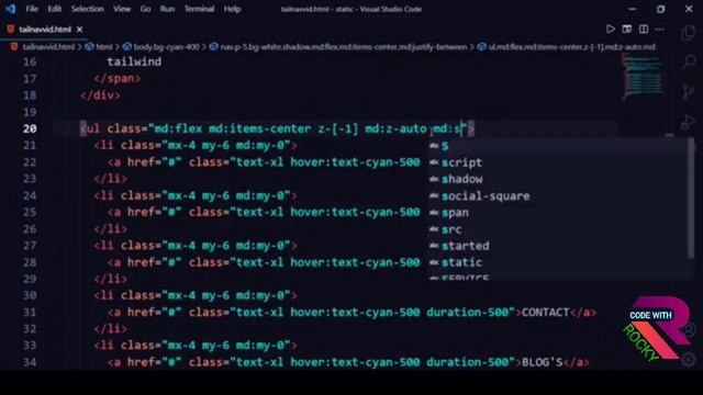 How to make a responsive navbar with tailwind css | tailwind css tutorial смотреть онлайн
