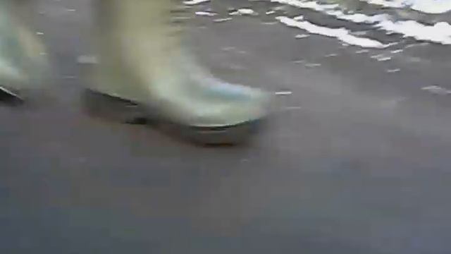 My SV. First snowing in my new russian Woodland POWER - Cablan 0052642 olive EVA-PU boots. смотреть онлайн