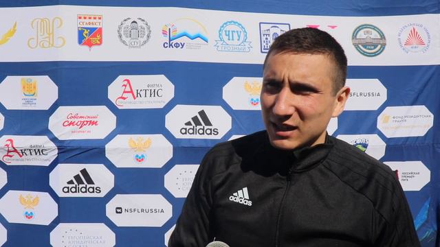 Полузащитник ПГАФКСиТ Ильяс Тимуршин после матча ПГАФКСиТ - КБГУ (2:1) смотреть онлайн