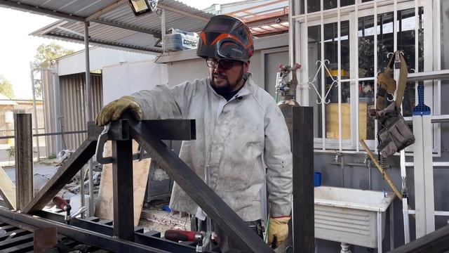 VIGA MADRE Reticulada Para El NUEVO TALLER De Carpinteria