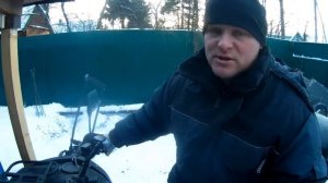 Запуск квадроциклов в зимних условиях