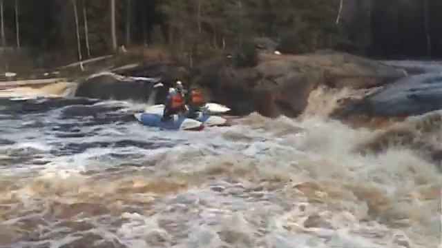 Rafting. Rivers Tohmayoki, Uksunyoki смотреть онлайн