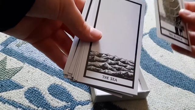 Oracle deck opening The fantod pack - Edward Gorey смотреть онлайн