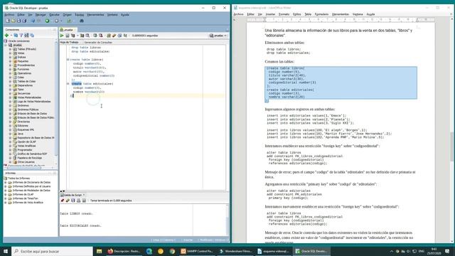 Curso de Oracle: Restricciones (foreign key) смотреть онлайн