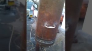 твердотопливный котел на базе - печь ракета часть 1