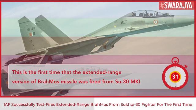 IAF Successfully Test-Fires Extended-Range BrahMos From Sukhoi-30MKI смотреть онлайн