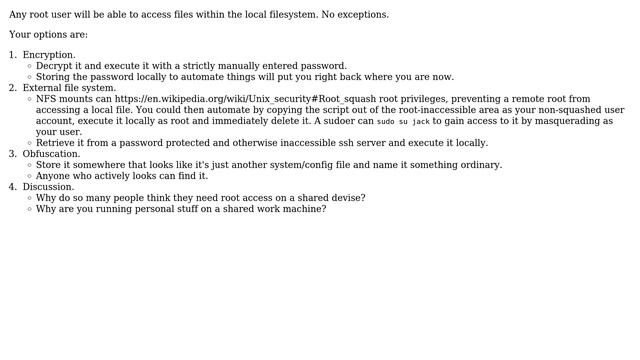 Unix & Linux: How to protect bash scripts from being read? (4 Solutions!!) смотреть онлайн