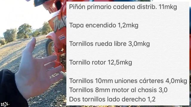 Pares de Apriete | Detalles | HONDA NX650 DOMINATOR смотреть онлайн