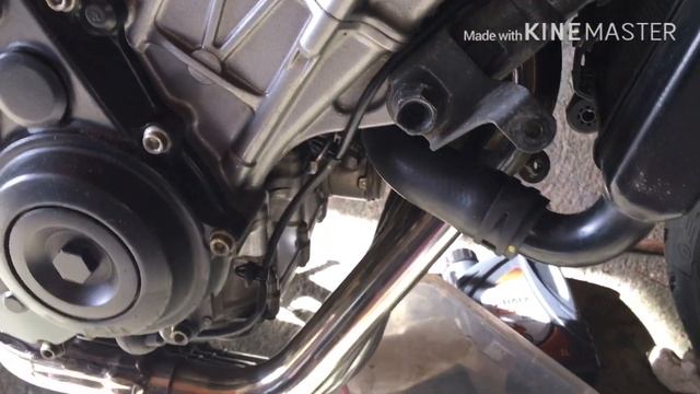 Comment Changer Son Thermostat Honda Cb 650 F. How To Replace Thermostat Honda Cb 650 F