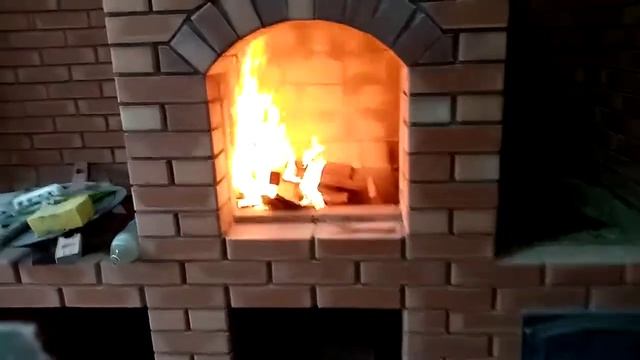 Барбекю из кирпича с печкой моя работа смотреть онлайн