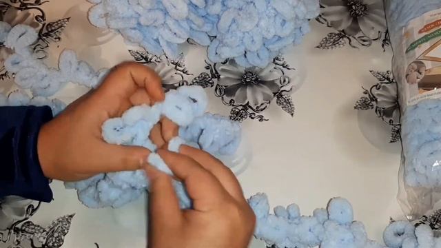 #alizePuffy Узор плетенка,. Плед из Ализе пуффи узором плетенка