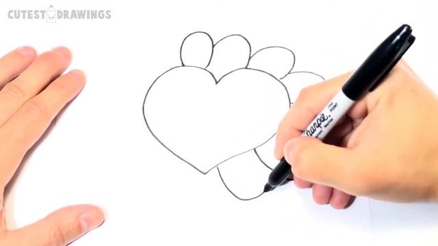How to draw a Heart with Flowers Step by Step | Love drawings смотреть онлайн
