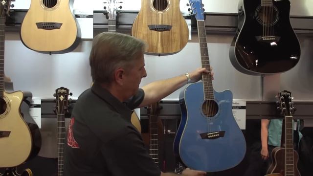 NAMM 2015 - Washburn Guitars Acoustic Series смотреть онлайн