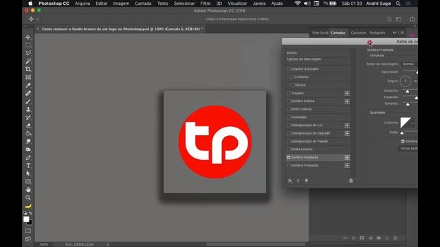Como remover o fundo branco de um logo no Photoshop смотреть онлайн