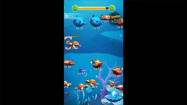 Hungry Fish 3D Gameplay Android Mobile смотреть онлайн