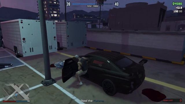 GTA 5 online- Fleeca Job( Kuruma) смотреть онлайн