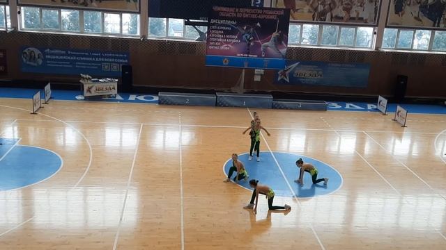 первенство рязанской области по фитнес-аэробики 04.03.2023. команда Звёздочки смотреть онлайн